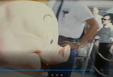 DISNEYLAND CALIFORNIA AMUSEMENT PARK RARE VINTAGE 8mm HOME Movie Film Reel B629