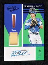 2019 Leather & Lumber and Lace Signatures Blue 11/15 Reese McGuire Auto 07rd