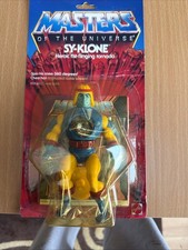 MOTU Vintage 1984 He-Man Sy-Kline Action Figure MOC
