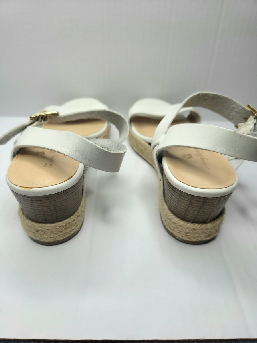 Tommy Bahama Women’s White Jona Espadrille Wedge Platform Sandals Size 9M View 6