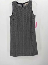 Pre-Owned Loft Black Size Small P Knee Length Sleeveless Dress