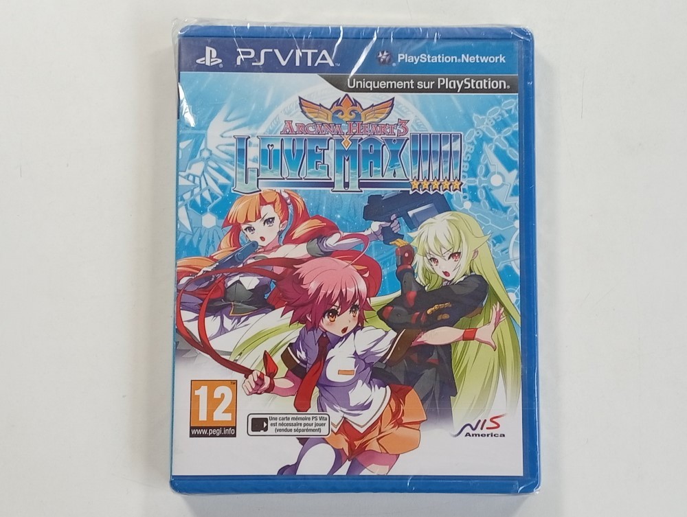 Arcana Heart 3 Love Max pour PS Vita jeu de combat anime original sous blister