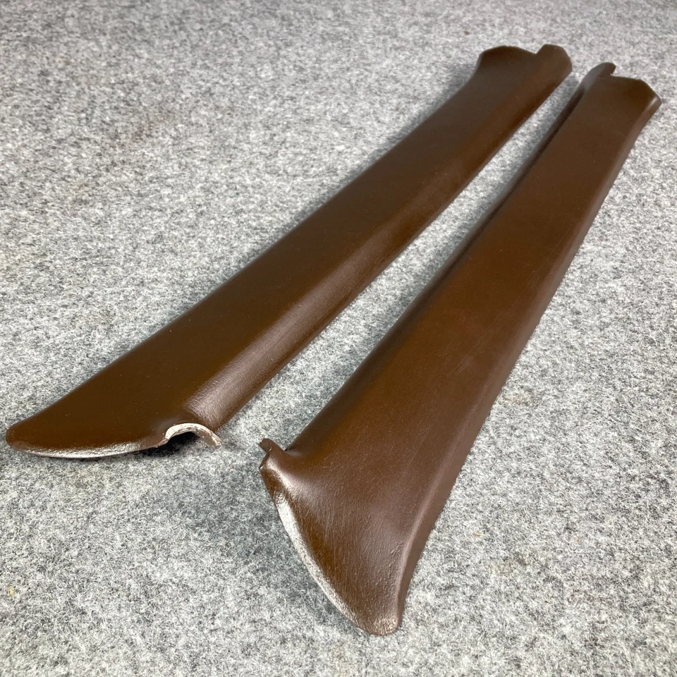 Garnish Front Pillar RH LH Fits Toyota Corolla AE71 CE71 KE70 71 TE71 Dark Brown - Image 4 of 4