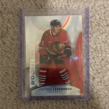 25-26 UPPER DECK SP ROOKIE AUTHENTICS FOILBOARD #129 LEVSHUNOV BLACKHAWKS