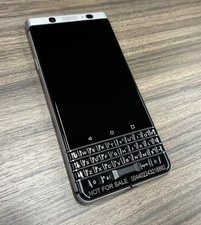 Good Condition - BlackBerry Keyone BBB100-1 32GB - 4G Unlocked Silver