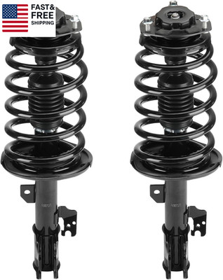 Front Strut Shock Assembly W/Coil Spring Compatible with Toyota Sienna 2007-20