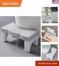 Toilet Stool for Comfort  Health - Ideal for Constipation Relief  Safety