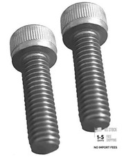 Pair of Replacement Screws for Fuel Wheels Black Center Cap Cap 1001-63-B