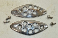 FLEX TECH HURRICAN 4T BLENDEN VERKLEIDUNG CHROMBLENDE ABDECKUNG FUßRASTEN PAAR