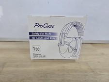 Pro-Case " Safety Ear Muffs " - Red  Black