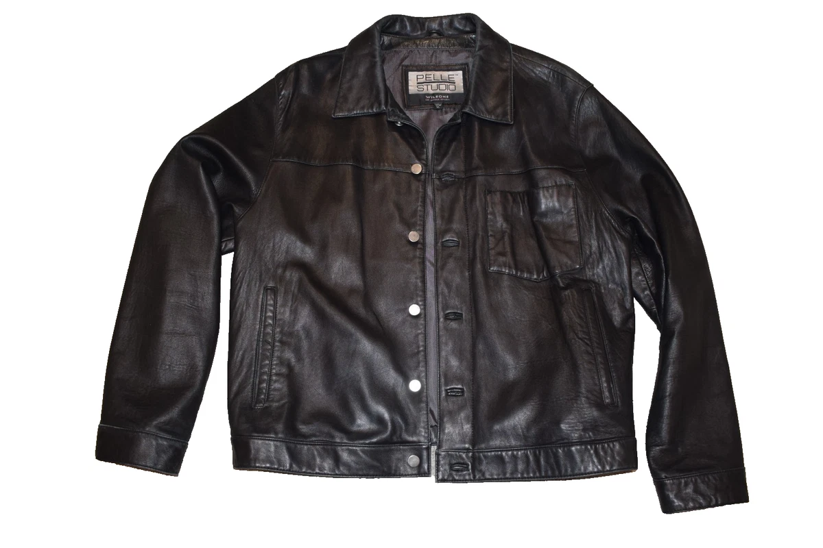 Wilsons Leather Button Jackets for Men for Sale | Shop New & Used