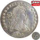 Rare Collectible Antique Historical Coin Exquisite Design Old Silver Dolla
