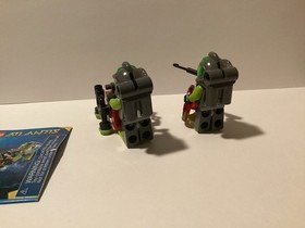 Lego Atlantis #30042 Atlantis Mini Figure Lot