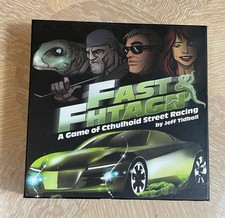 Fast & Fhtagn Strategy Board Game Complete Very Good Used