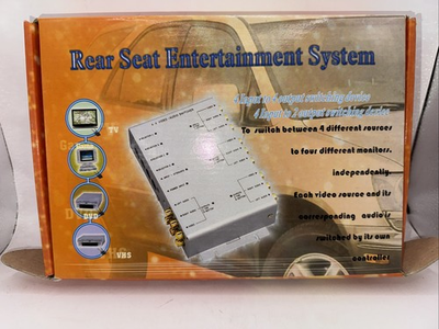 #ad #ad New World 4:4 Video audio Car Video interface multimedia Adapter $39.95