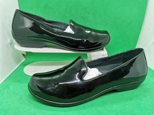 Dansko Slip-On Womens Size 8.5-9/ 39 Black Patent Leather Shoes