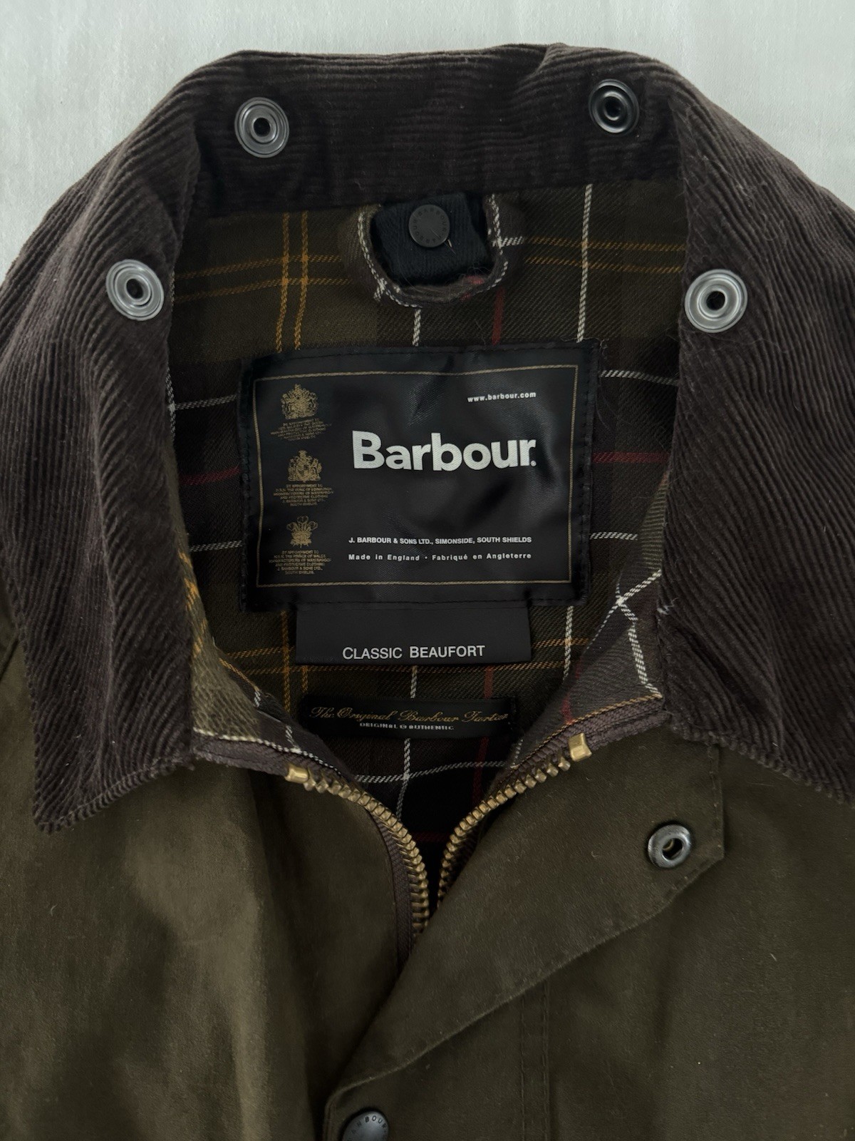 Barbour Women’s Basic Bedale Jacket Size Small Ol… - image 2