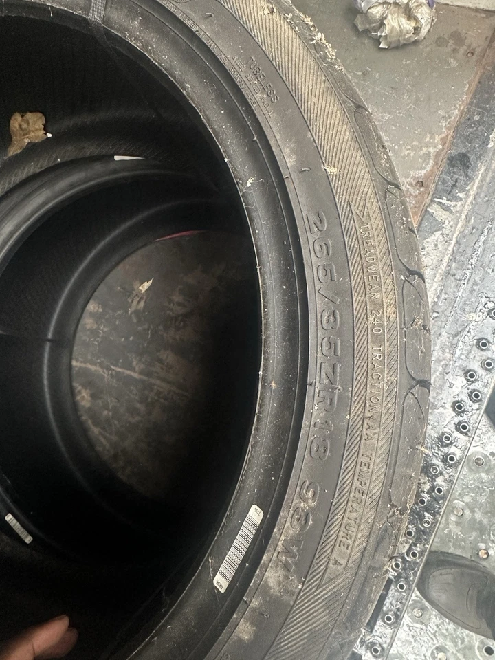 NEUMÁTICOS FEDERALES 595 SUPER STEEL NUEVOS 265/35/18 R18 93W Foto 4 de 4