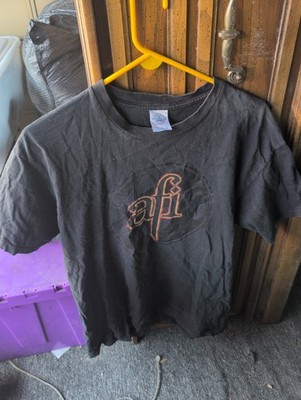Vintage AFI Shirt Large 2003 Punk Rock  Orange Logo Great Shape No Tears/Smells