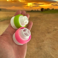 3 Color Russian Icing Piping coupler Bag Nozzle Cake Decorating lot (10pcs)