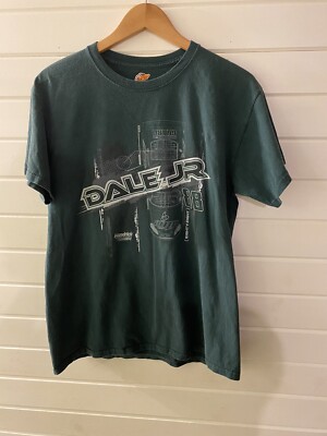 Dale Earnhardt Jr #88 2010 Sprint Cup Green T-Shirt Winners Circle Nascar Racing