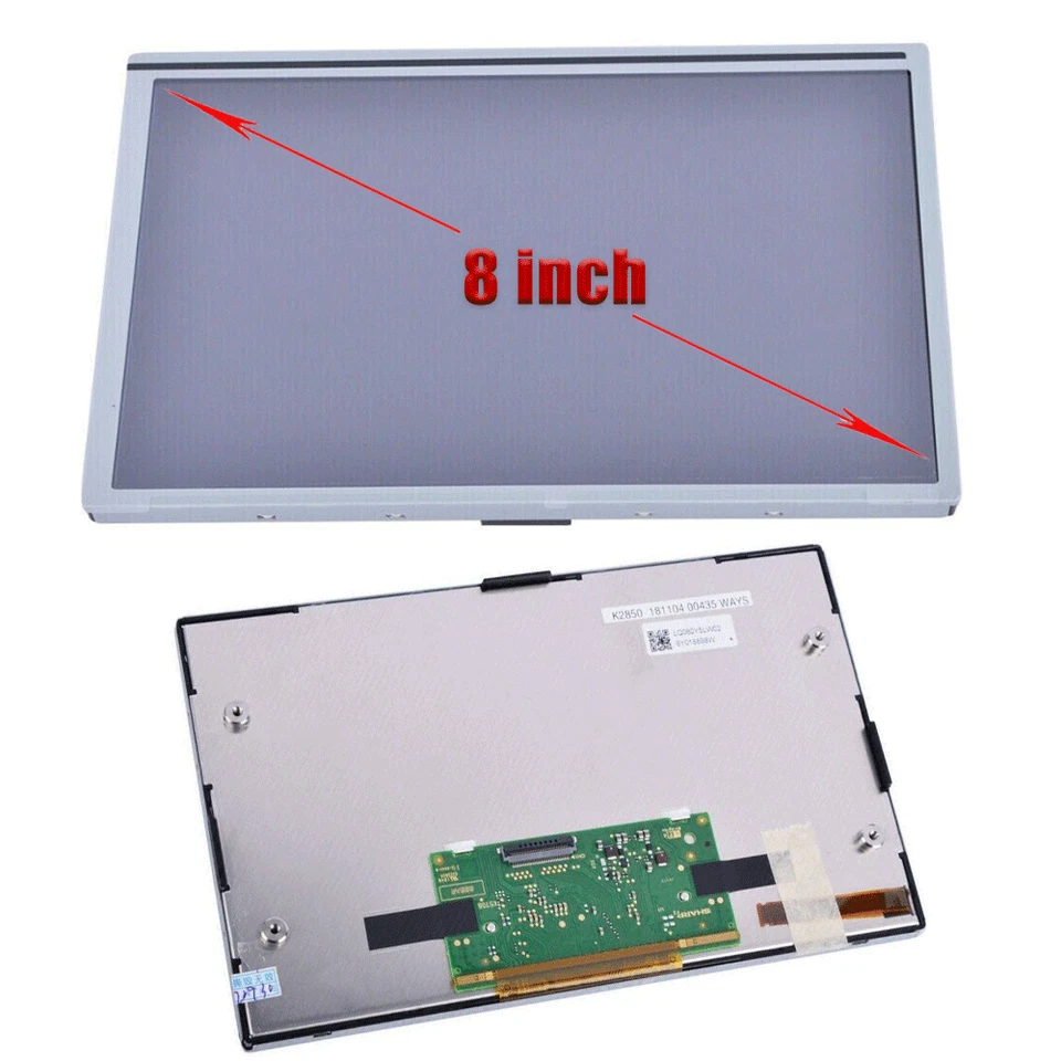 8" LCD Display for Toyota Corolla 2019 86140-12210 CH-R 8614-10010 Car Navi Part - Image 3 of 4