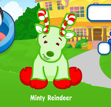 Webkinz Minty Reindeer Virtual Adoption Code Only Messaged Webkinz Reindeer Pet 