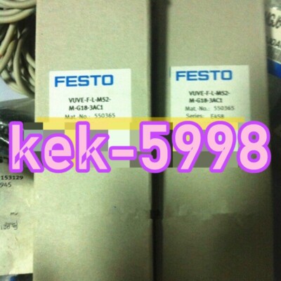 1pcs New Festo Brand new ones Solenoid Valve VUVE-F-L-M52-M-G18-3AC1