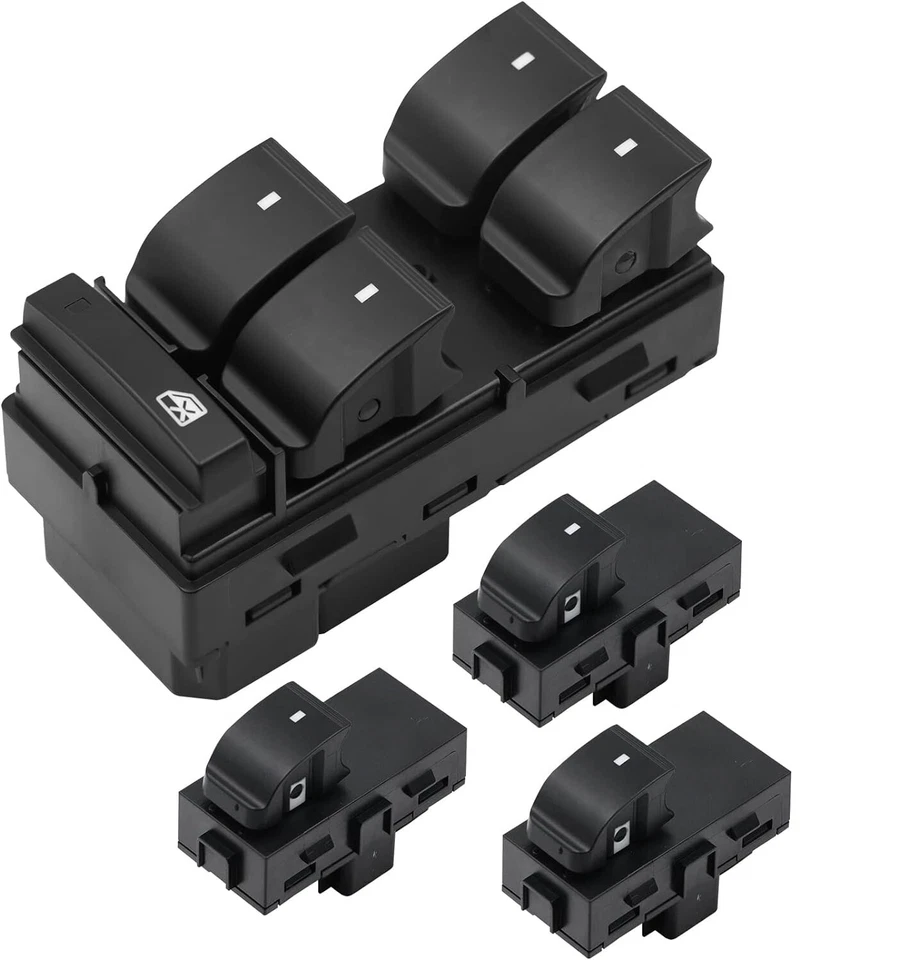4 件 适用于雪佛兰 Silverado GMC Sierra 1500 2500 HD 3500 HD 2007-2013 窗口开关 — 第 4/4 张图片