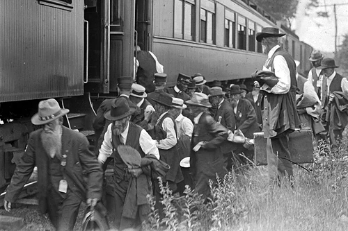 New 5x7 Civil War Photo: Veterans of North & South at 50th Gettysburg Reunion