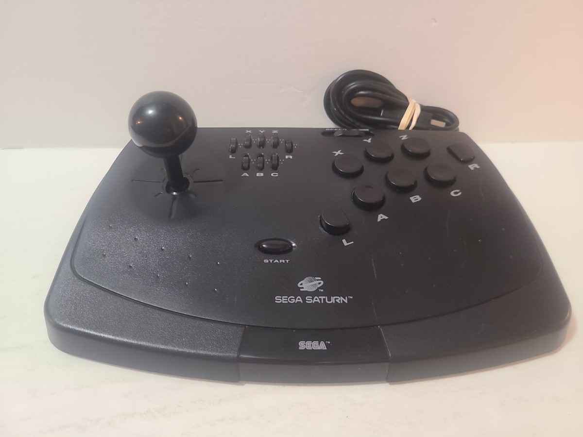 SIGNALS FROM SATURN / 二枚セット メタルコア Sega Saturn Official OEM Virtua Fight Stick MK-80112 Arcade Remote