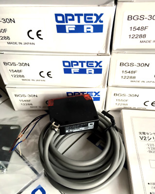 NEW OPTEX BGS-30N Photoelectric Sensor One Year Warranty 