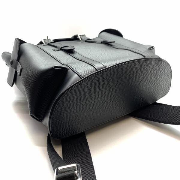 Auth Louis Vuitton M50159 Christopher PM Backpack Epi Leather 