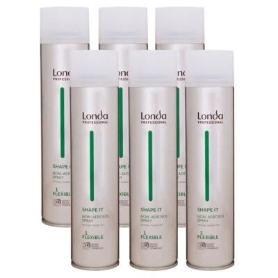 LONDA PROFESSIONAL Londa Shape It 6 x 250 ml aerosolfreies Haarspray flexibler Halt Set