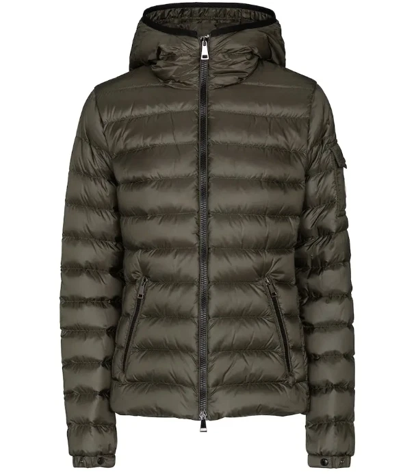 Moncler — New Moncler Bles Water Resistant Lightweight Down Jacket In Green Size 5  #DC360
