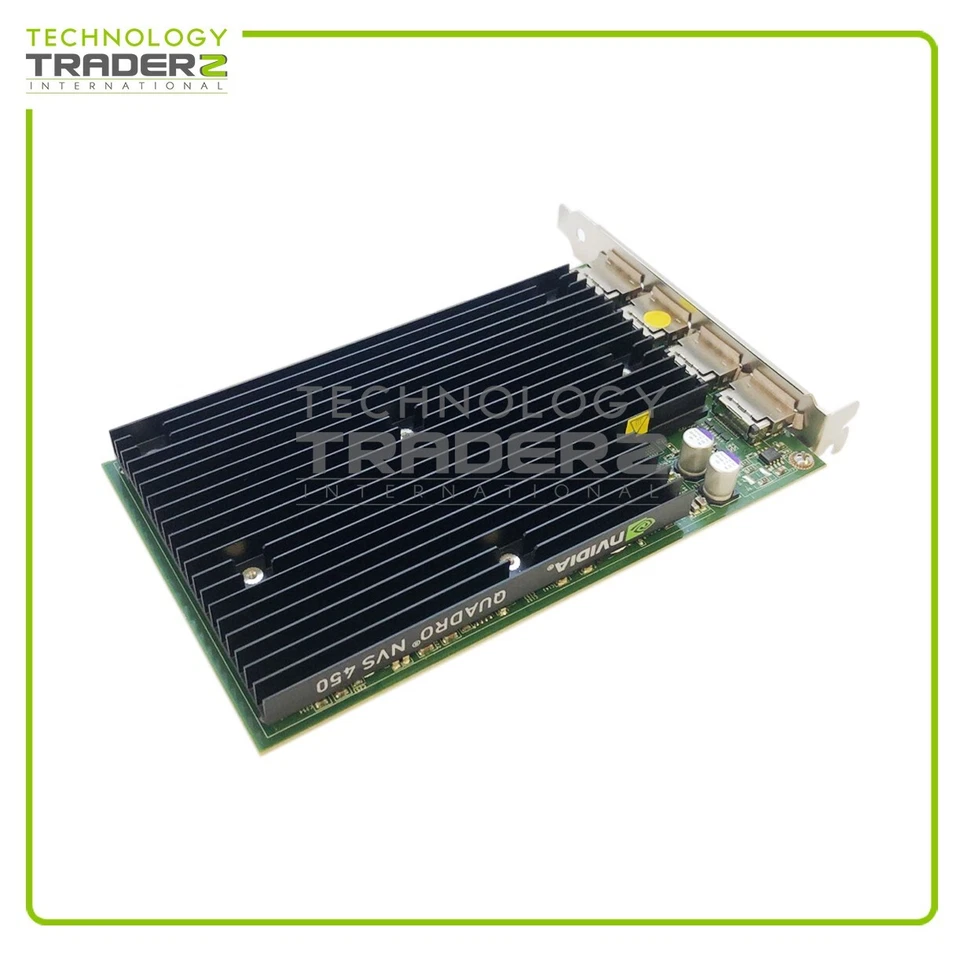 VCQ450NVS-X16 PNY Nvidia Quadro NVS 450 512MB GDDR3 PCIe X16 4 Port Graphic Card - Image 2 of 2