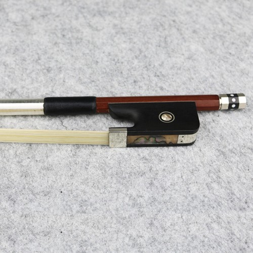 NEW 4/4 Size Advanced Pernambuco Cello Bow ,Natural Horsehair,Ebony Frog - Picture 2 of 6