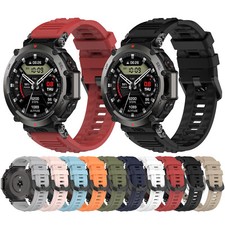 Silicone Watch Strap Wristband Bracelet for Amazfit T-Rex Ultra Watch Accessory
