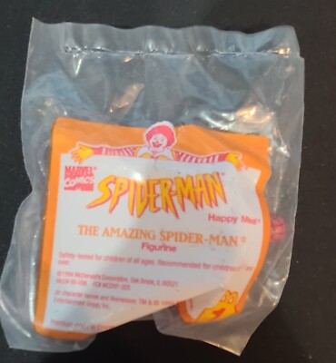 MCDONALD'S SPIDER-MAN DR OCTOPUS HAPPY MEAL TOY #3 VINTAGE IN SEALED POLYBAG