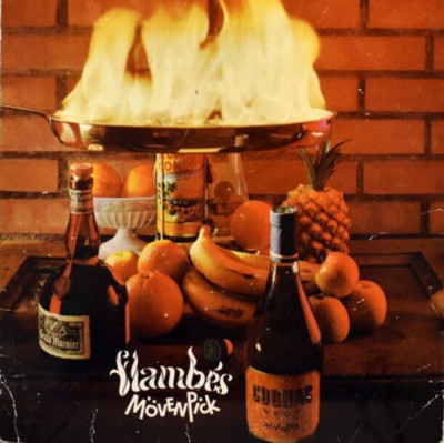 Original Vintage 1969 Flambes Movenpick Restaurant Menu Geneva Switzerland