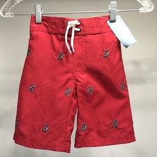 NWT GYMBOREE Shark Reef Bathing Suit Swim Trunks Size 4