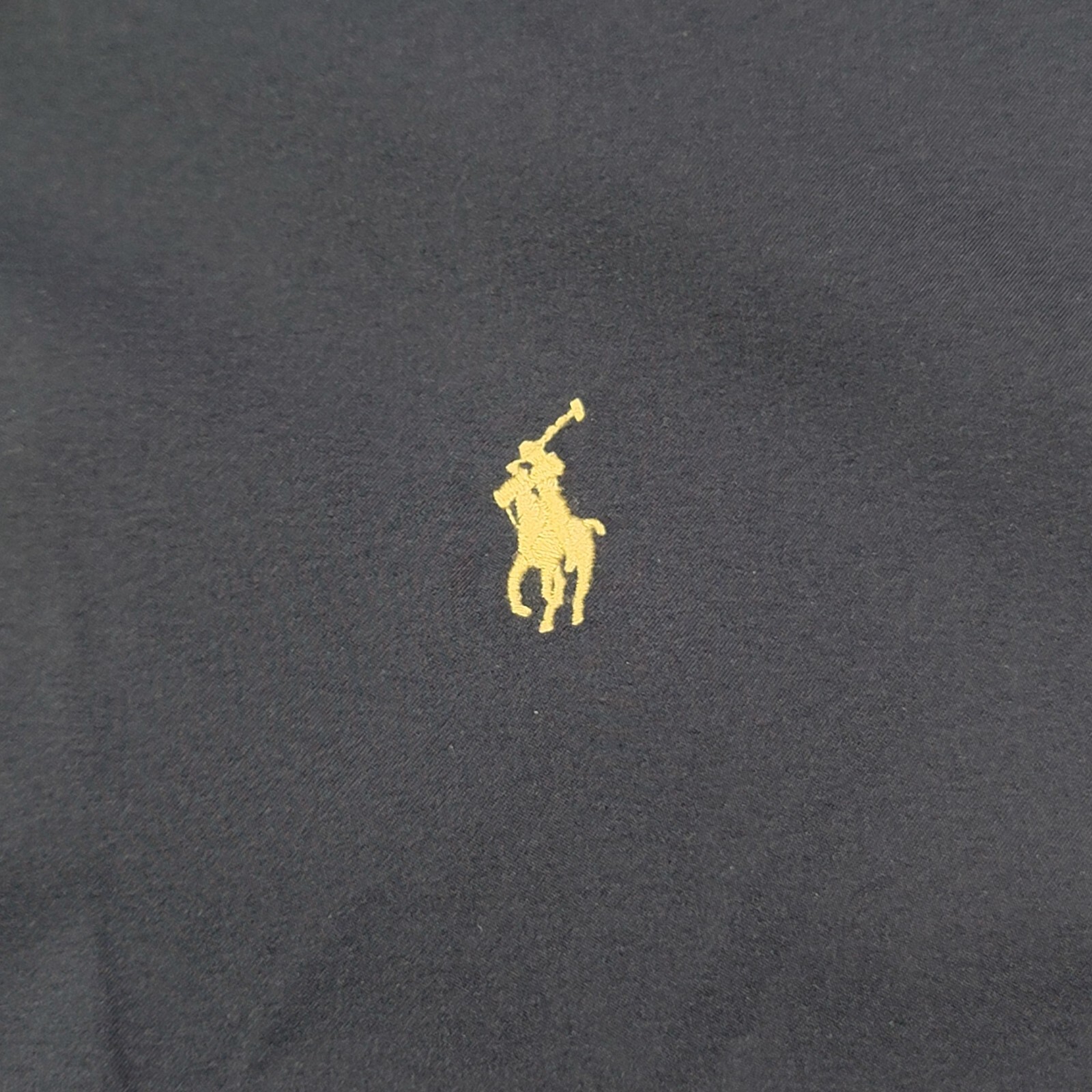 Polo Ralph Lauren giacca uomo 2XL blu navy tinta unita foderata zip intera vita elasticizzata pony