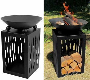 Feuerschale Feuerstelle Feuerkorb Terrassenfeuer Garten Deko Ofen Kamin Metall Ebay