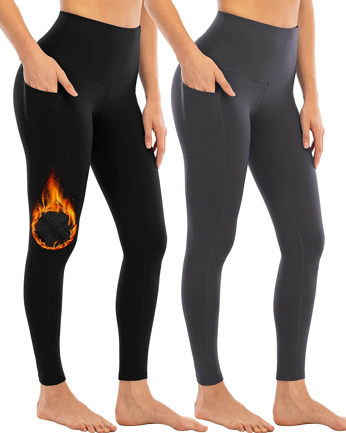 Winter Yoga Pants With Pockets