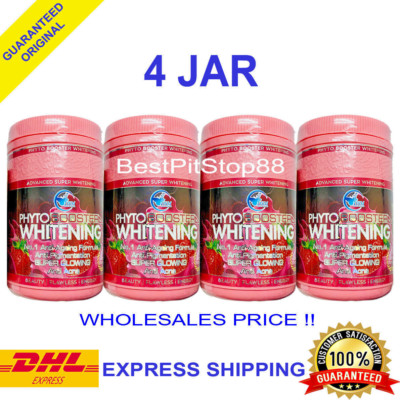 4x Phyto Booster Whitening Skin Collagen Supplement Anti-Aging Acne Exp 2028