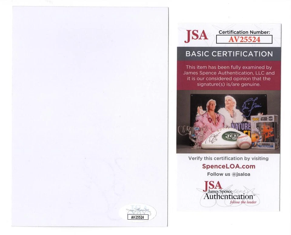 Roger Federer Signed Autograph 4x6 Photo Card - 20x Grand Slam Champion JSA COA - Image 2 of 2