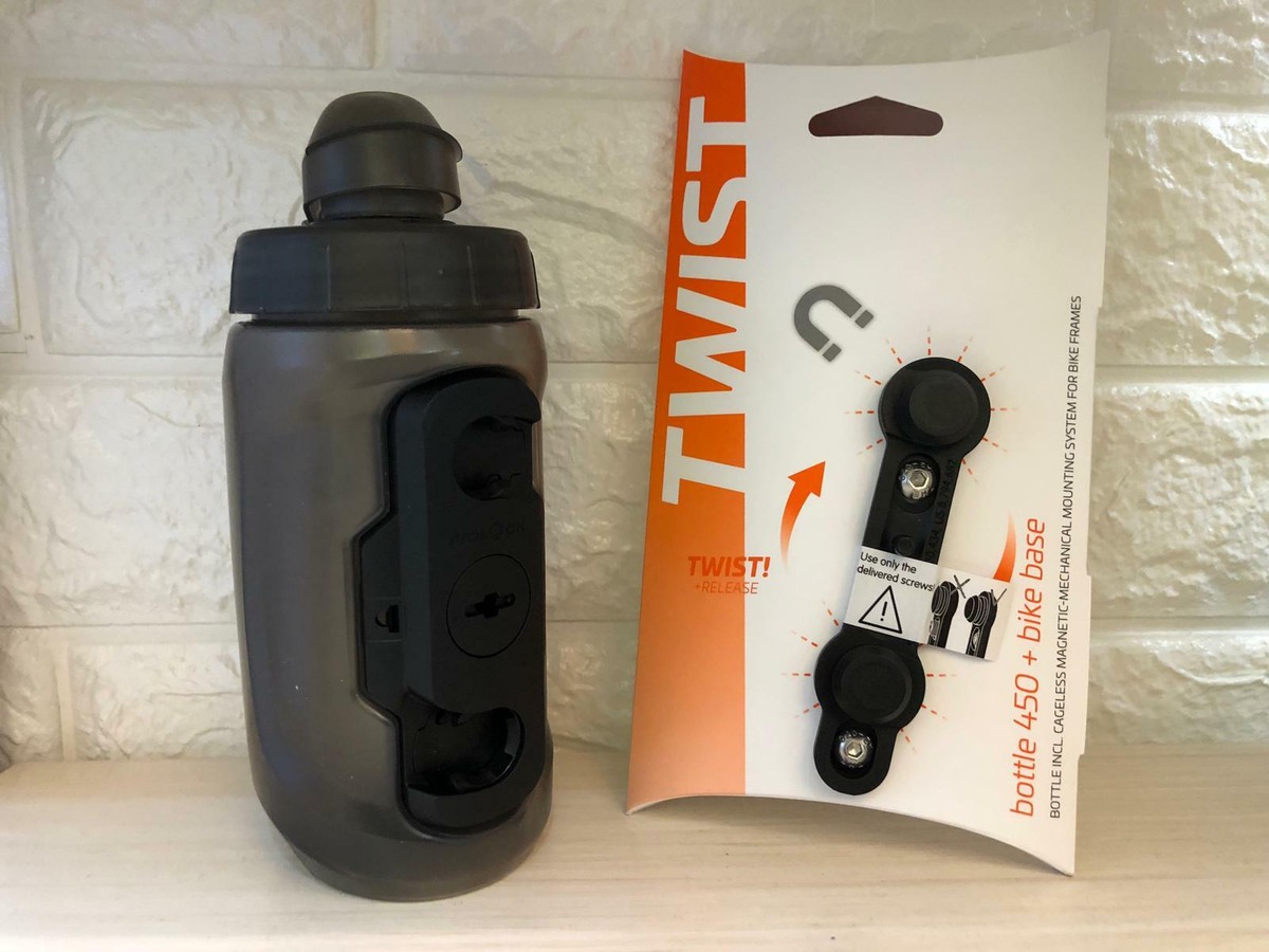 最終価格・未使用品 FIDLOCK TWIST ボトル 450mm 750mm Fidlock 450ml New Cap Twist Bottle 450 With Base Mount