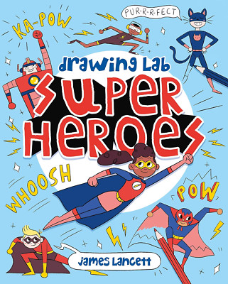 Superheroes Cartooning Children's Book New Learn to Draw Comics