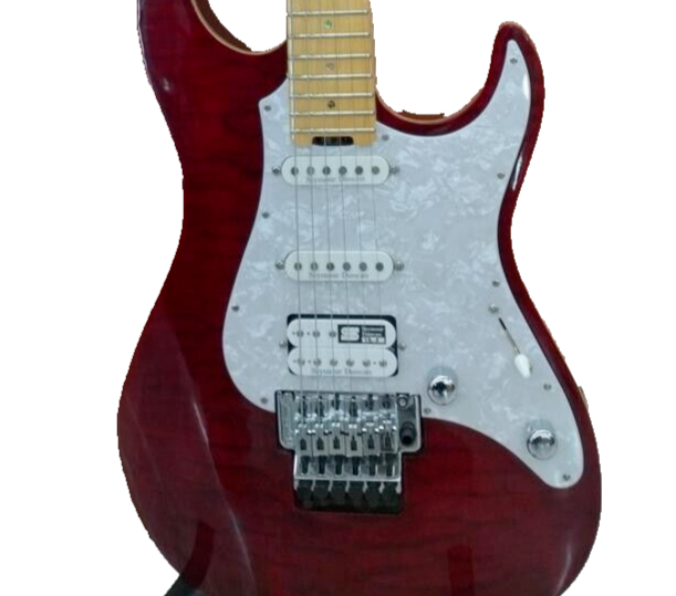 ギター EDWARDS E-SN-145FR EDWARDS by ESP] E-SN-145FR Red Made in Japan ST Type Solid