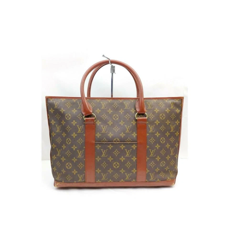 lv monogram tote bag with zipper